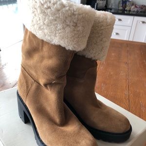 Brand new Marc Fisher suede Willoe Boot size 9.5M